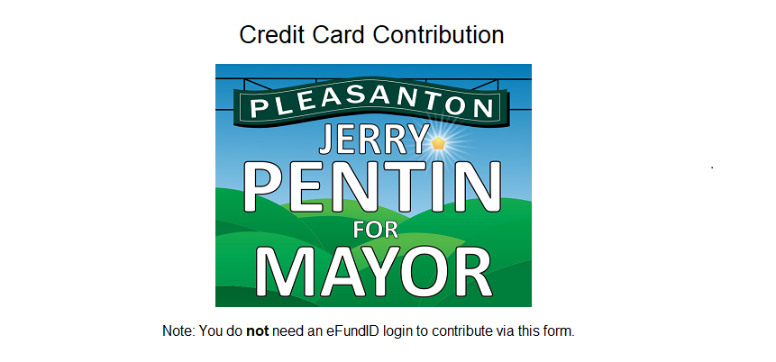Jerry Pentin for Pleasanton Mayor - 2020
