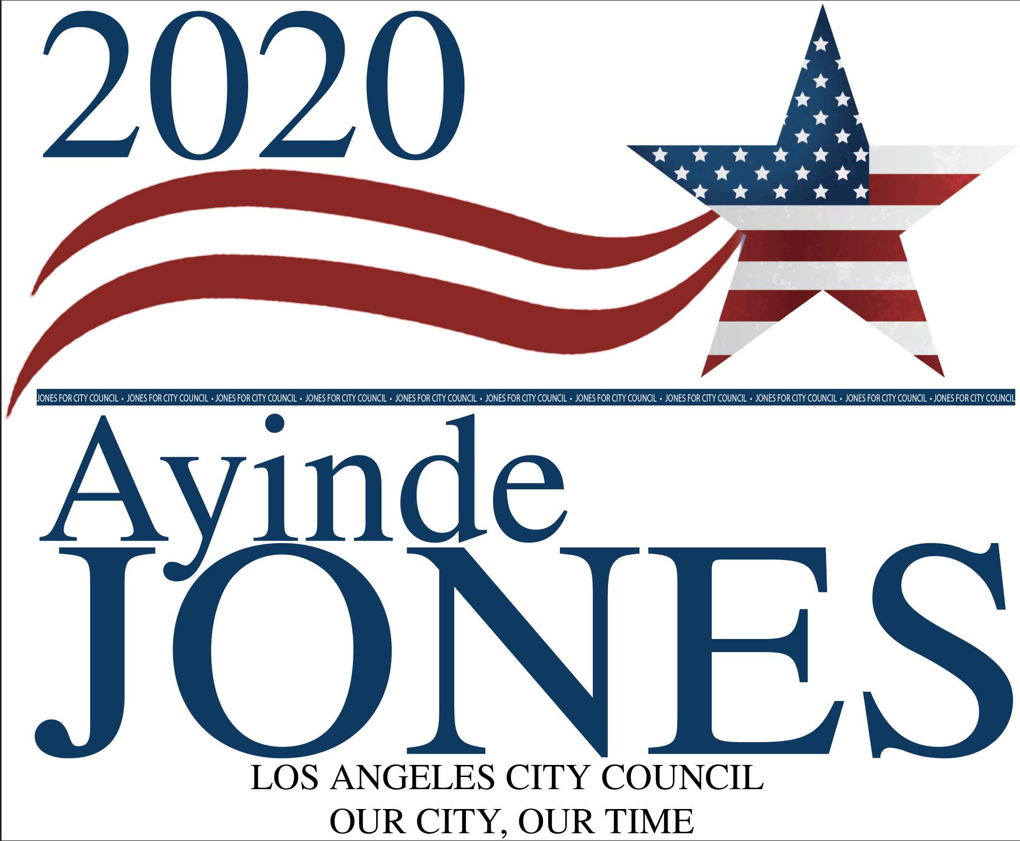 Jones for City Council 2020