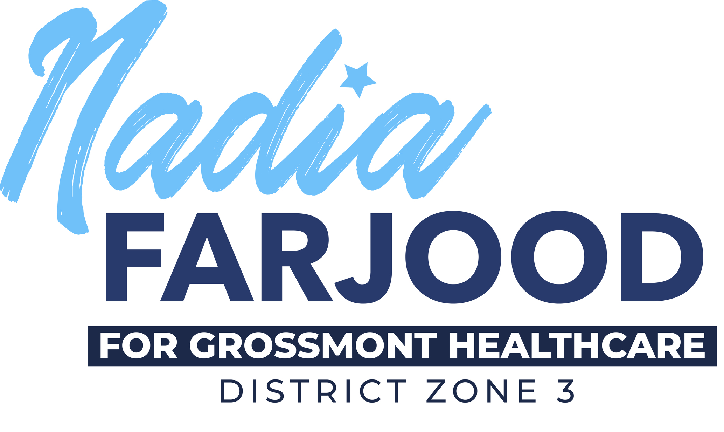 Nadia Farjood for Grossmont Healthcare District Zone 3 2024
